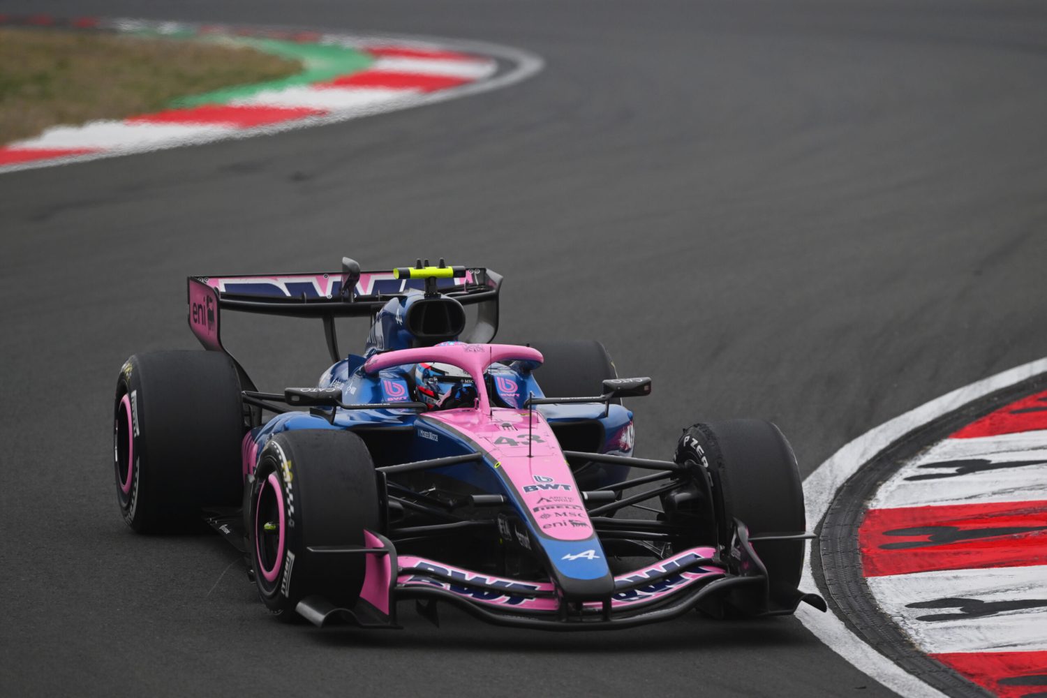SHANGHAI, CHINA - MARCH 15: Franco Colapinto of Argentina driving the (43) Alpine F1 A526 Mercedes on track during the F1 Grand Prix of China at Shanghai International Circuit on March 15, 2026 in Shanghai, China. (Photo by Rudy Carezzevoli/Getty Images)