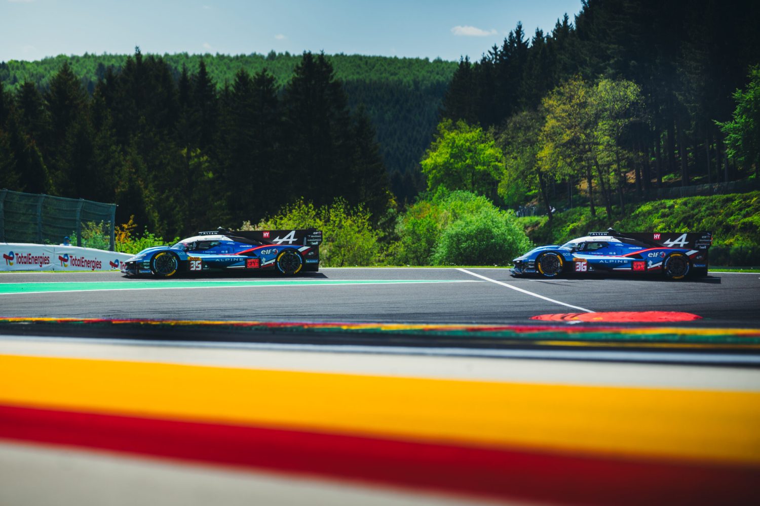 35 FELIX DA COSTA António (PRT), HABSBURG Ferdinand (AUT), MILESI Charles (FRA), Alpine Endurance Team, Alpine A424 #35, Hypercar, action during the 6 Hours of Spa 2026, 2nd round of 2026 FIA World Endurance Championship, from May 6 to 10, 2026 on ton the Circuit de Spa-Francorchamps in Stavelot, Belgium- Photo Marian Chytka / MCH Photography
