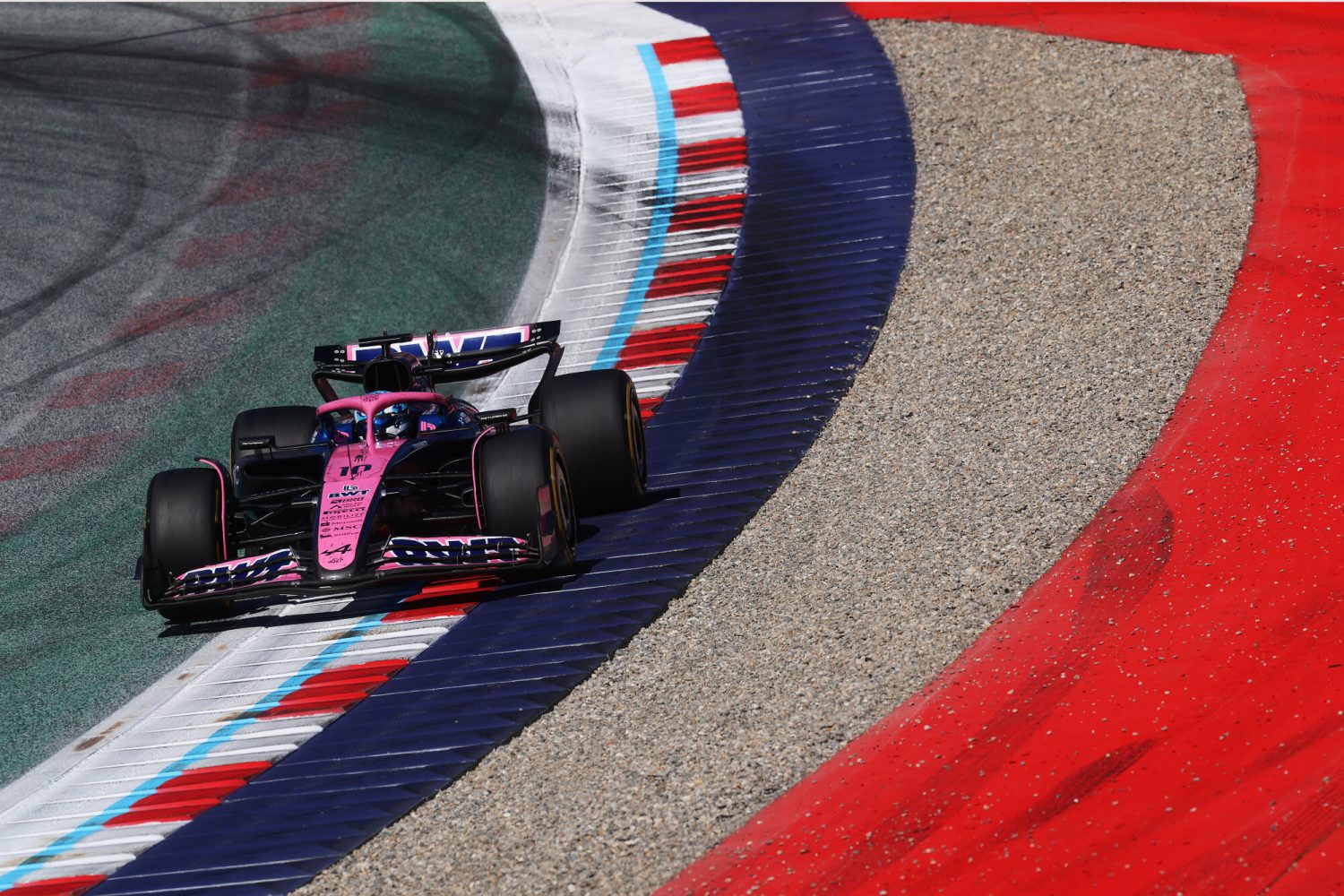 SPIELBERG, AUSTRIA - JUNE 29: Pierre Gasly of France driving the (10) Alpine F1 A525 Renault on track during the F1 Grand Prix of Austria at Red Bull Ring on June 29, 2025 in Spielberg, Austria. (Photo by Steven Tee/LAT Images)